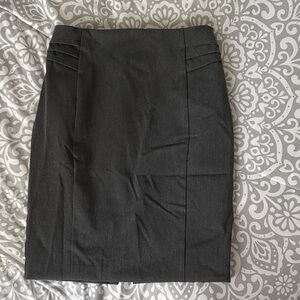 Express Charcoal Pencil Skirt